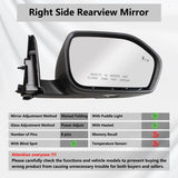 Passenger Side Mirror Assembly Power Fold Heated BSD For 2020-2024 Ford Explorer FO1321673 – product image 17