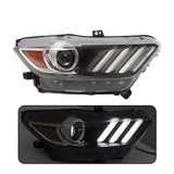 Passenger Side Projector Headlight Assembly W/ LED DRL For Ford Mustang 2015-17 – product image