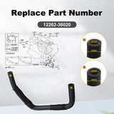 PCV Valve Hose with Protective Mesh for Toyota RAV4 09-12 2.5L 12262-36020 – product image 3