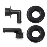 PCV Vent Valve Elbow Fittings + Grommets for Grand Cherokee 2000-2004 Jeep 53013360AA – product image