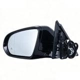 Power Mirror Pair Glossy Black for 2014-2020 Mercedes-Benz S-Class W222