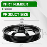 Power Steering Pump Pulley for Chevrolet Camaro Pontiac Firebird 1998-2002 12559885 – product image 3