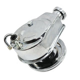 Chrome Power Steering Pump with Pulley for Chevrolet SBC BBC Saginaw Style 377488047250 – product image 2