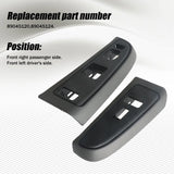 Power Window Switch Bezel Dark Gray Front Left&Right Side For Cadillac Chevy GMC 89045120 – product image 3