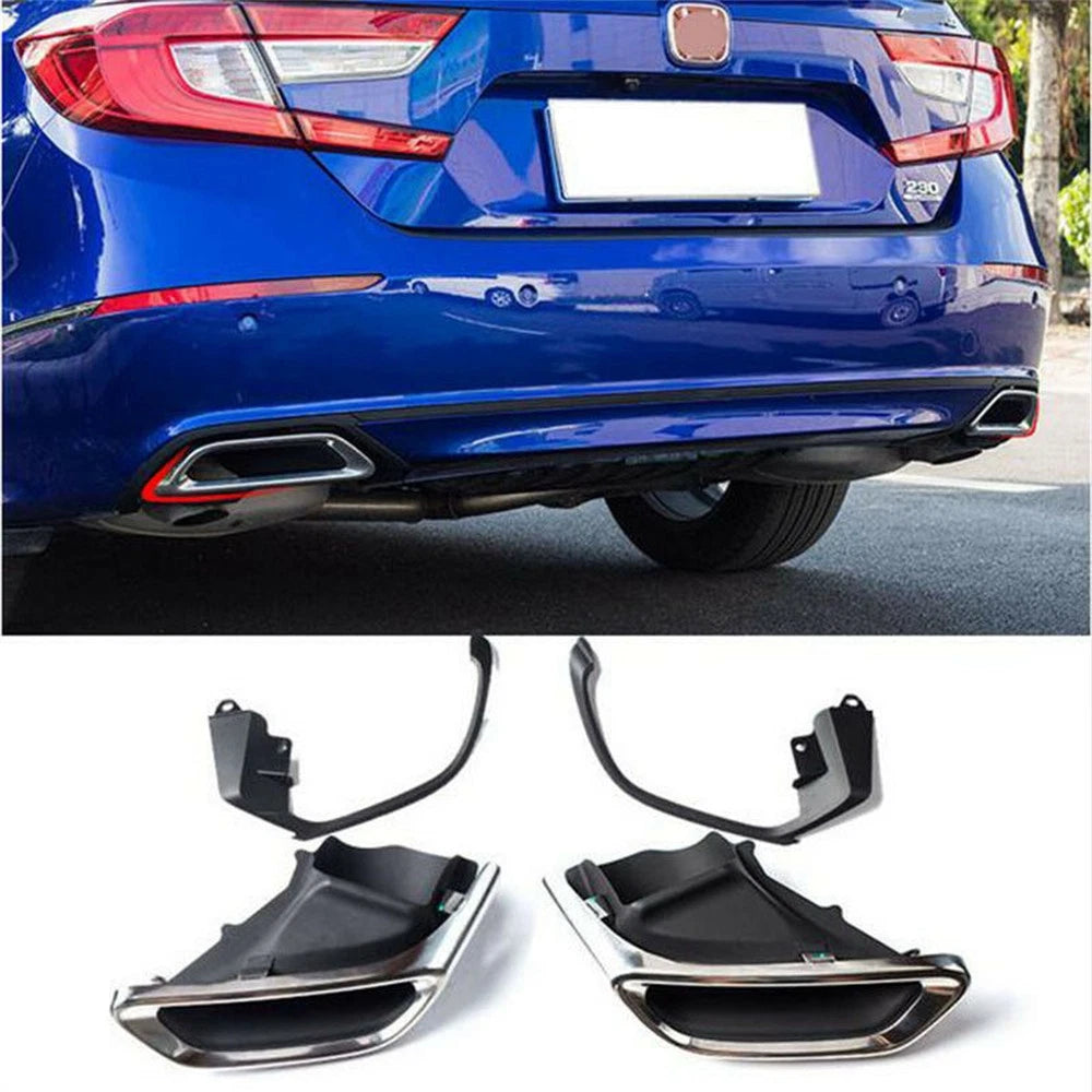 2018–2020 Honda Accord Exhaust Tip & Bracket Pair