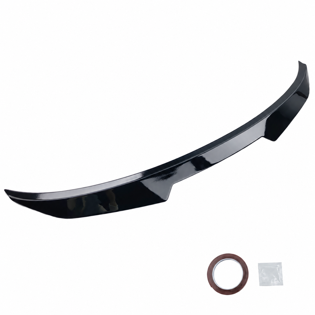 2006–2011 BMW E90 Sedan PSM High-Kick Trunk Spoiler, Gloss Black