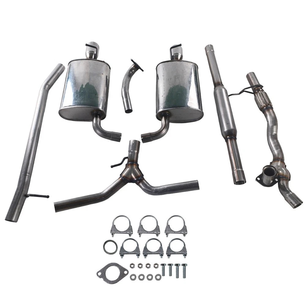 2011–2015 Ford Explorer 3.5L Full Exhaust Kit, 5 Sections – 55661 / 53942