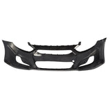 Primed Front Bumper Cover For 2012-2017 Hyundai Accent Sedan/Hatchback HY1000188 – product image 3