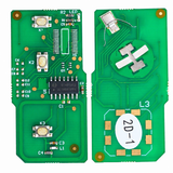 Prius MOZB21TG circuit-board front and rear detail
