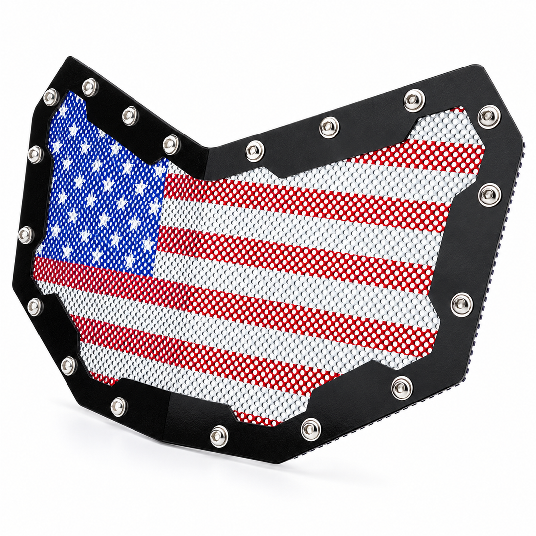 American Flag Steel Grille for Can-Am Maverick X3