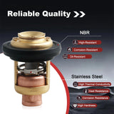 Quality 2Piece Thermostat Kit for Mercury Marine V6 135-225HP 75692Q2 27-62386 – product image