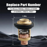 Quality 2Piece Thermostat Kit for Mercury Marine V6 135-225HP 75692Q2 27-62386 – product image 2