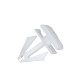 Quality 50Pcs White Nylon Rocker Panel Moulding Clips for 2019-2025 Ram 1500 68092697AA – product image 2