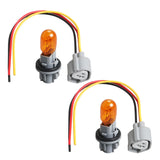Quality Set of 2 Turn Signal Light Bulb & Socket for Nissan Rogue 2008-2020 262439B91A – product image 6