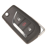 Toyota RAV4 three-button folding key detail 4
