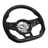 Real Carbon Fiber Steering Wheel For Volkswagen Golf MK7 GTI Sport 2015-2020 – product image
