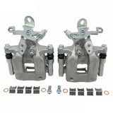 Rear Brake Caliper Pair with Brackets for 2020-2025 Nissan Sentra
