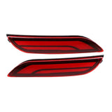 Rear Bumper LED Fog Reflector Light Pair for 2018-2024 Toyota Camry