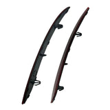 Rear Bumper Reflector Pair Red Lens for 2021-2024 Tesla Model S