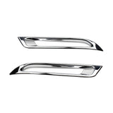 Rear Fog Light Chrome Trim Pair for 2023-2024 Toyota bZ4X