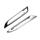 Rear Fog Light Chrome Trim Pair for 2023-2024 Toyota bZ4X