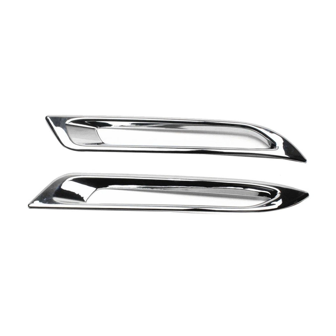 Rear Fog Light Chrome Trim Pair for 2023-2024 Toyota bZ4X