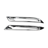 Rear Fog Light Chrome Trim Pair for 2023-2024 Toyota bZ4X