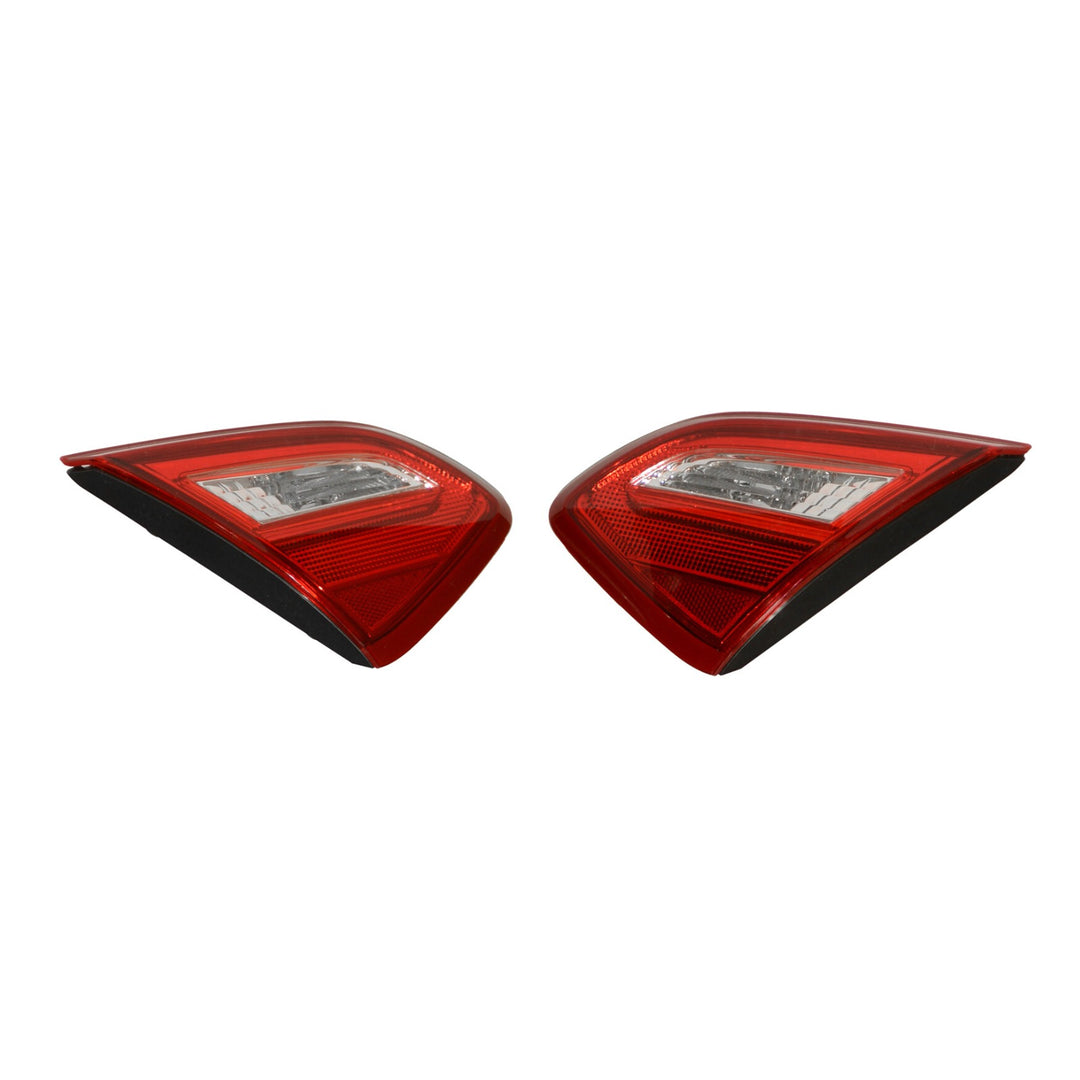 Rear Inner Tail Light Pair for 2016-2018 Nissan Altima