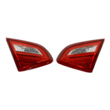 Rear Inner Tail Light Pair for 2016-2018 Nissan Altima