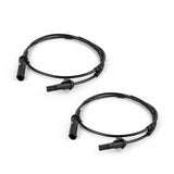 Rear Left and Right ABS Wheel Speed Sensor Pair for 2012-2018 BMW 320i 2012-2016 328i 2.0L