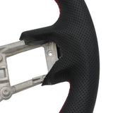 Red Stitched Carbon Fiber Steering Wheel For 2015-2017 Ford Mustang GT EcoBoost – product image 8