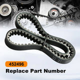 Replacement Heavy Duty CVT Belt for Polaris Phoenix 200 Sawtooth ATV 0452496 – product image 5
