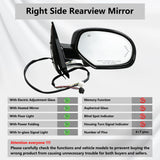 RH Heated Power Door Mirror for Cadillac Escalade ESV 2007-2014 – product image 2