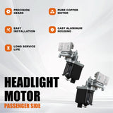Right & Left Headlight Motor for 1963 1964 1965-1967 Chevrolet Corvette 5045374 4912582 – product image 2