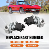 Right & Left Headlight Motor for 1963 1964 1965-1967 Chevrolet Corvette 5045374 4912582 – product image 4