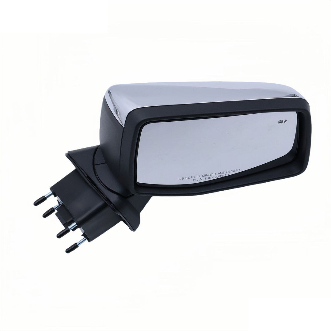 Right Chrome Power Folding Heated Side Mirror with Blind Spot for 2019-2025 Chevrolet Silverado 1500