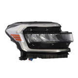 Right LED DRL Headlight with Chrome Trim for 2022-2024 Ford Expedition