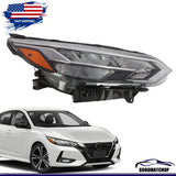 Right Passenger Side LED Headlight Assembly for Nissan Sentra SR 2020-2022 – product image