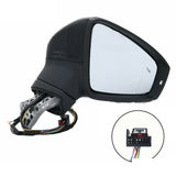 Right Passenger Side Mirror, Heated with Signal, for 2018-2021 Volkswagen Tiguan