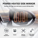 Right Side Mirror 5 Pin Power Folding Memory Heated for BMW X5 X7 51168496624 – product image 3