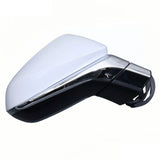 Right Side Mirror, White, Heated with Blind Spot, for 2018-2021 Lexus NX300, NX300h