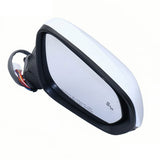 Right Side Mirror, White, Heated with Blind Spot, for 2018-2021 Lexus NX300, NX300h