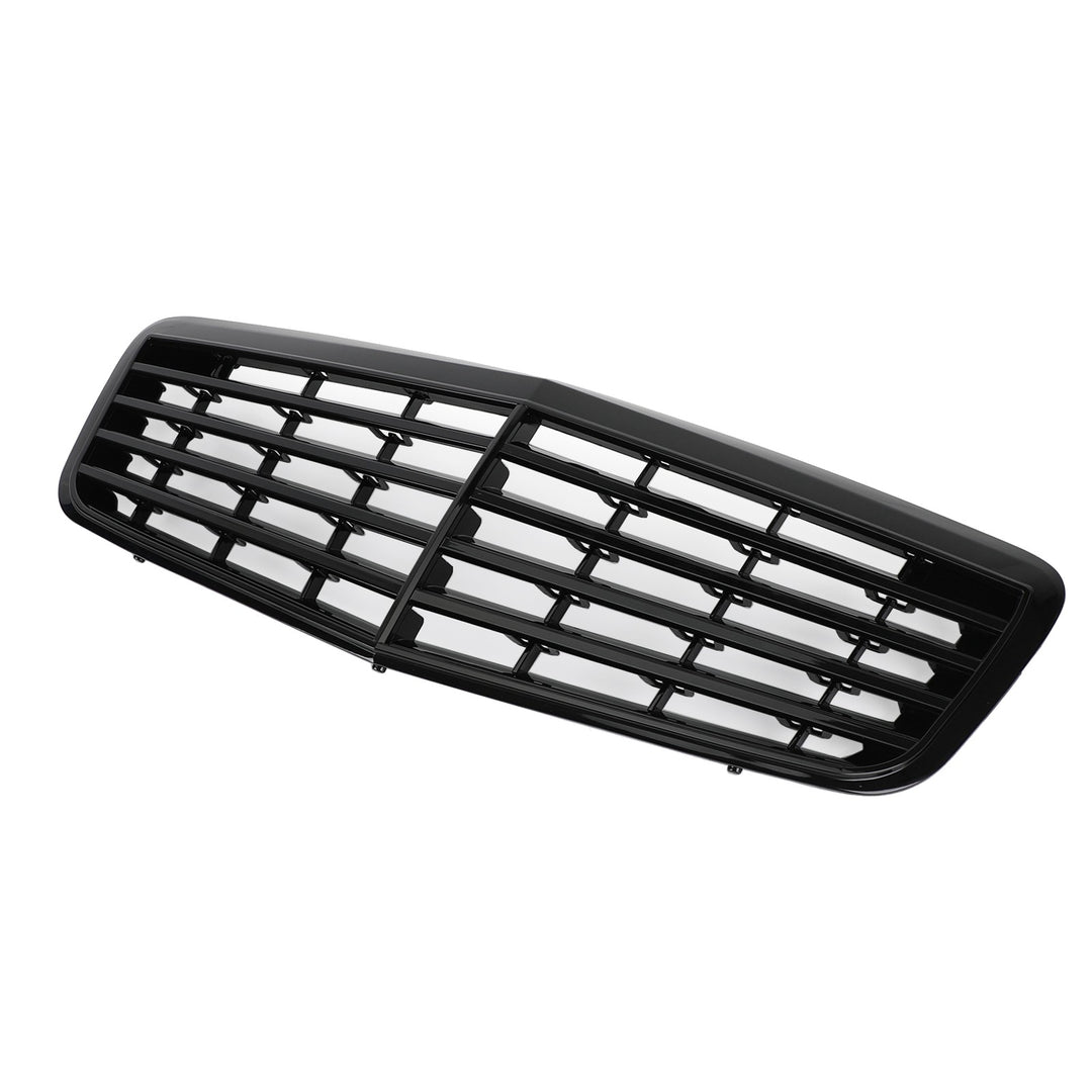 Gloss Black Front Grille for 2007-2009 Mercedes-Benz E-Class W211