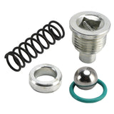Oil Pump Relief Valve Spring, Plug and Seal Kit for 1994.5-2003 Ford 7.3L Diesel F4TZ6666A