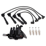 Ignition Coil, Spark Plug and Wire Kit for Hyundai Elantra, Tucson and Kia Soul 2.0L UF419