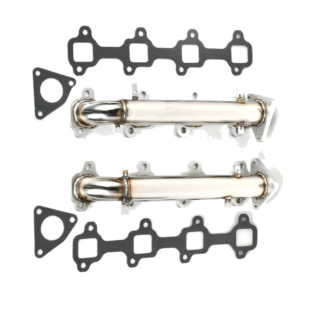 Stainless Exhaust Manifold Pair for 2001-2016 Chevrolet 6.6L Duramax Diesel
