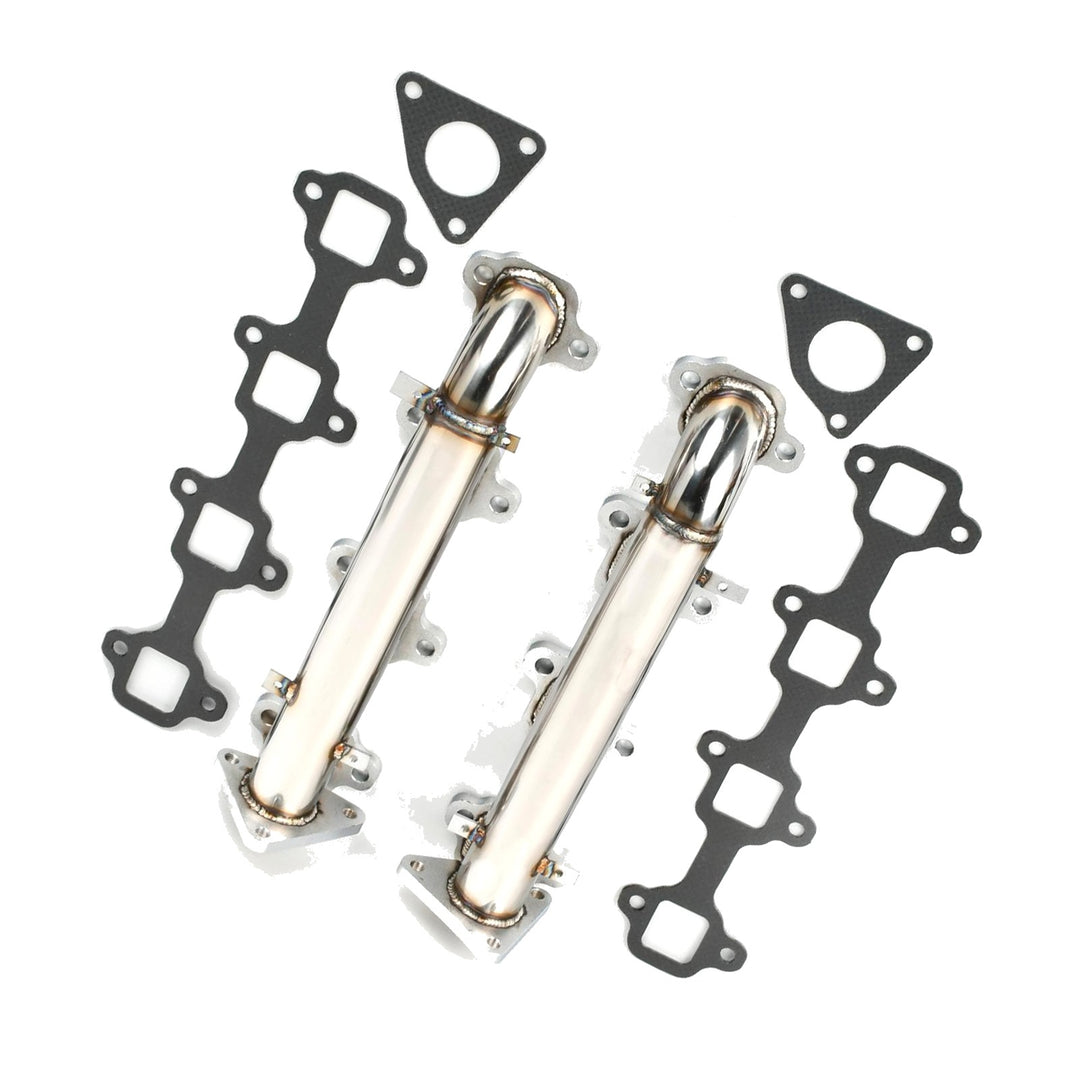 Stainless Exhaust Manifold Pair for 2001-2016 Chevrolet 6.6L Duramax Diesel