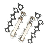 Stainless Exhaust Manifold Pair for 2001-2016 Chevrolet 6.6L Duramax Diesel