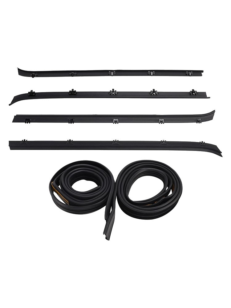Door Window Weatherstrip Kit for 1988-1998 Chevrolet and GMC C/K 1500, 2500, 3500 Trucks