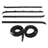 Door Window Weatherstrip Kit for 1988-1998 Chevrolet and GMC C/K 1500, 2500, 3500 Trucks